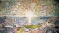 le soleil 1916 Edvard Munch Expressionnisme